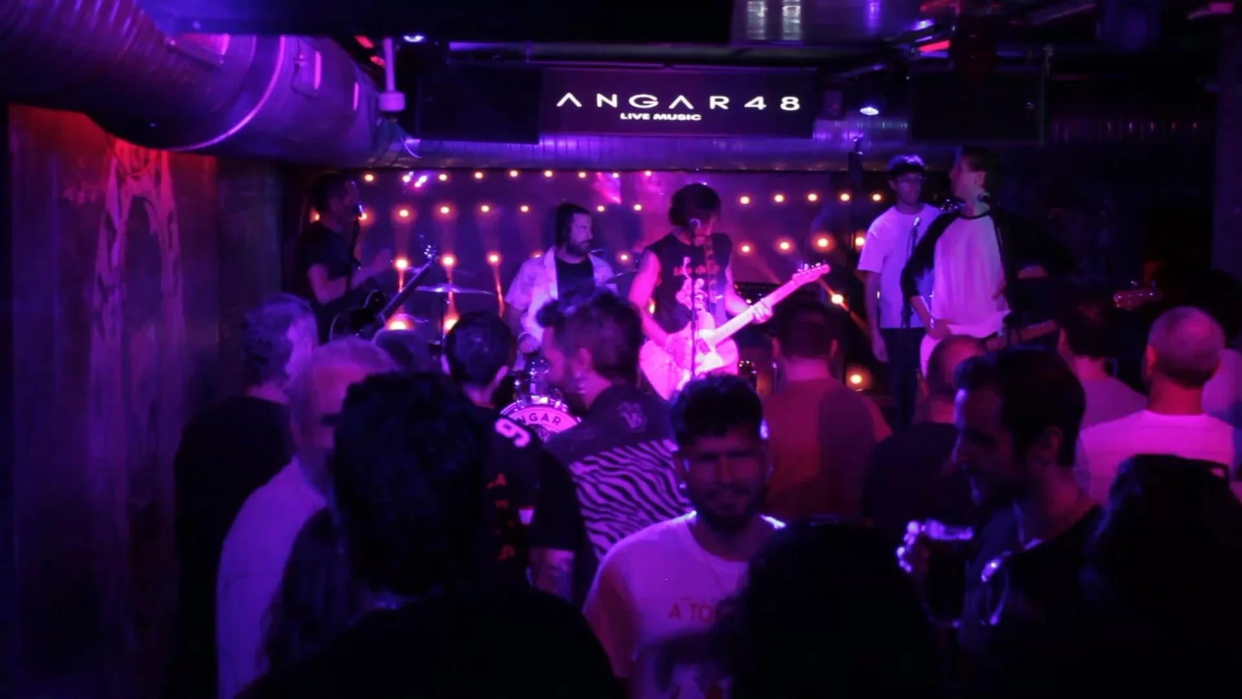Vista de la sala durante un concierto en Madrid